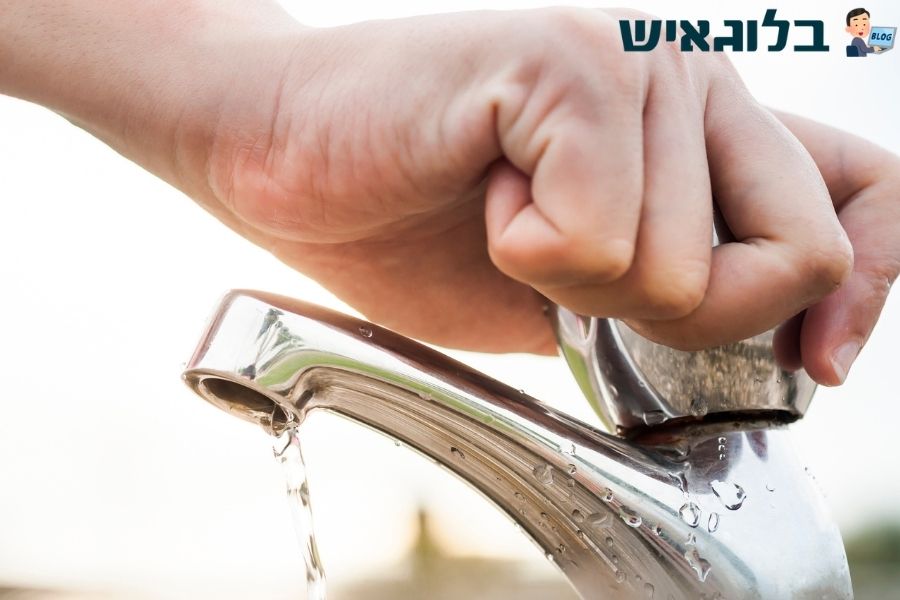 ברז מים חסכוני אינסטלטור